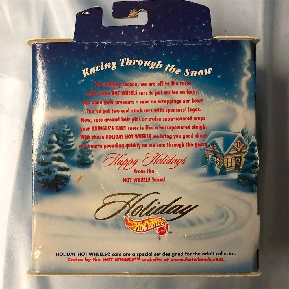 Hot Wheels 1998 Holiday Series IV Kringle's Kart Limited Edition